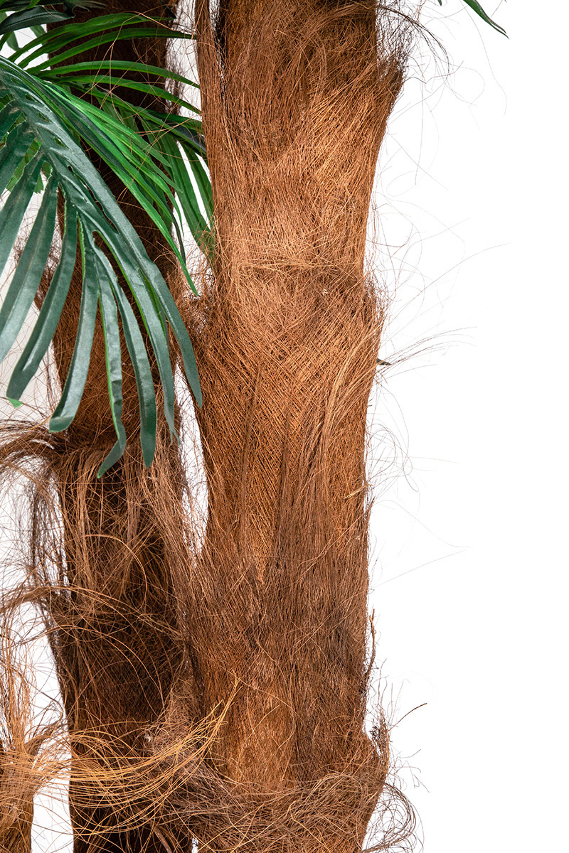 Palma sztuczna potrójna w donicy