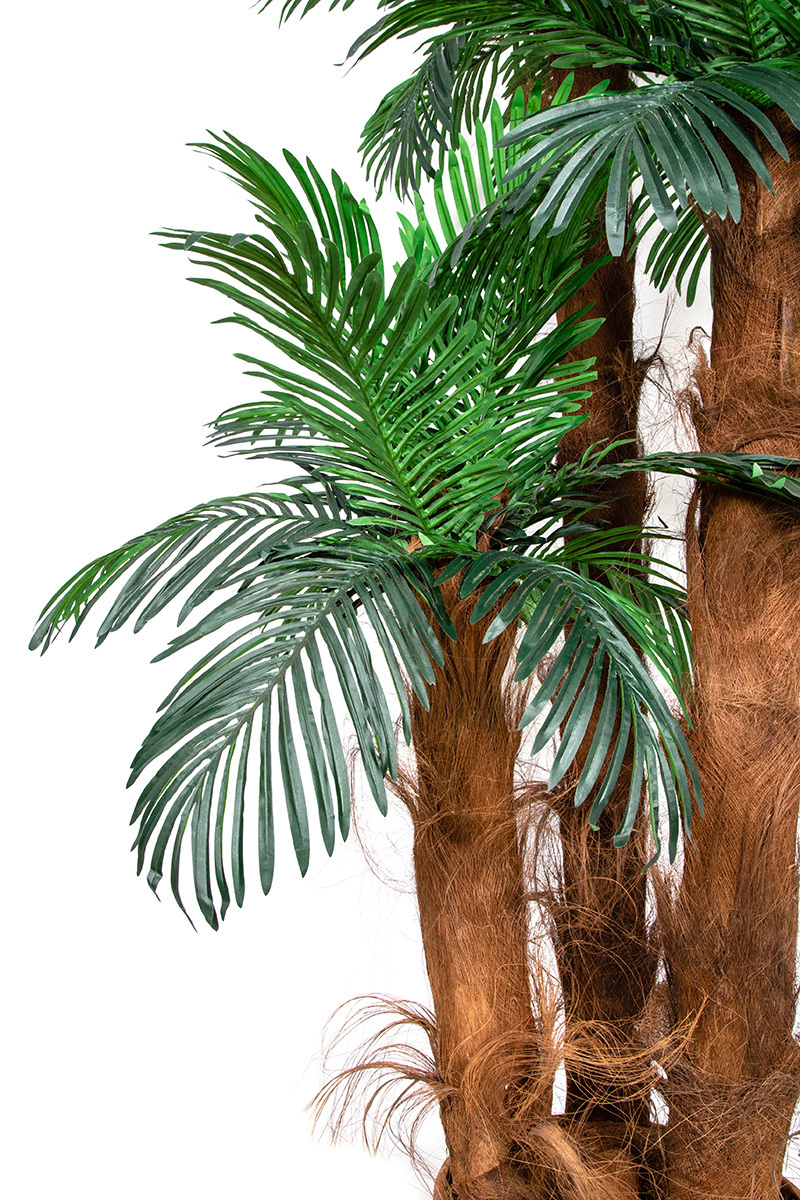 Palma sztuczna potrójna w donicy