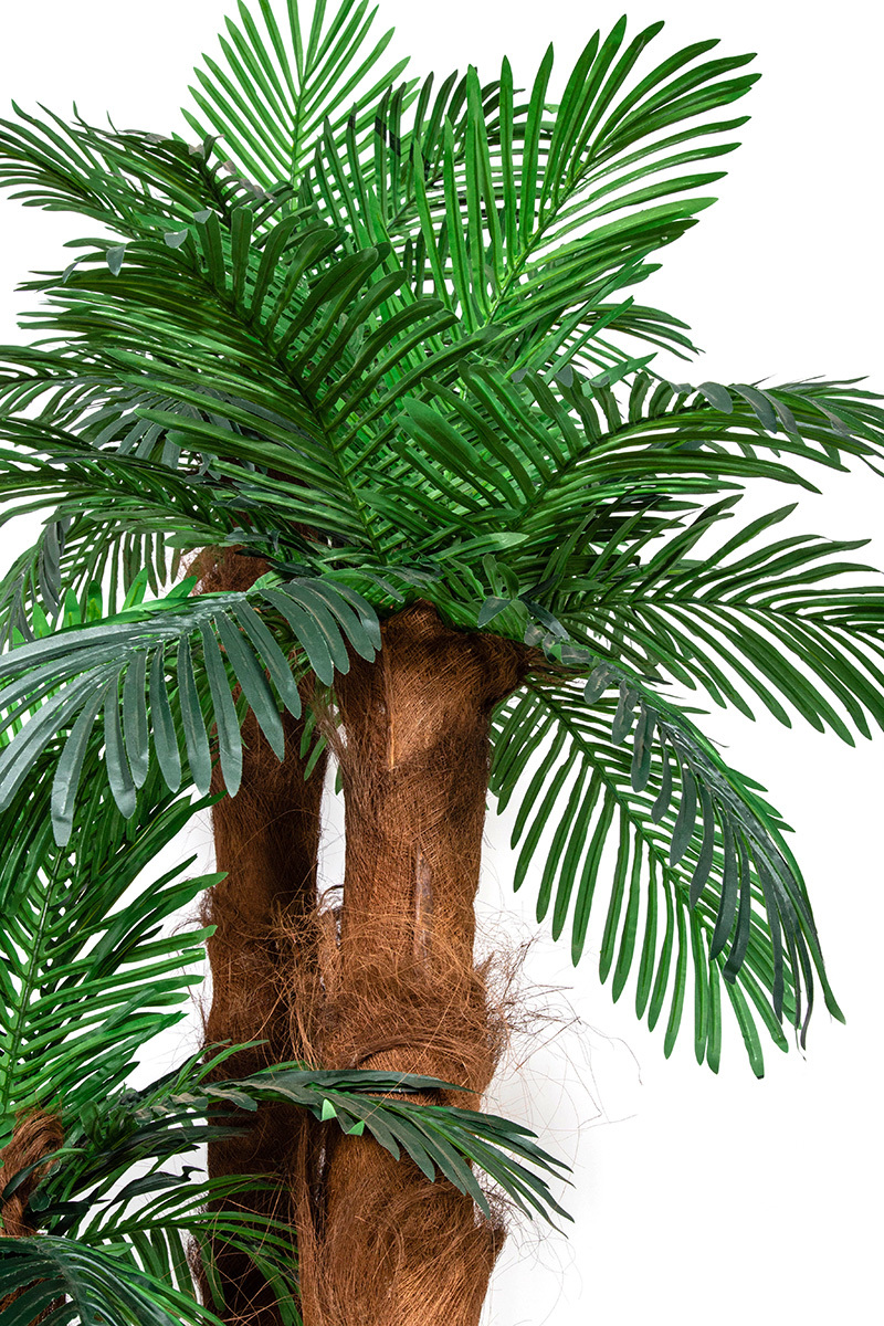 Palma sztuczna potrójna w donicy