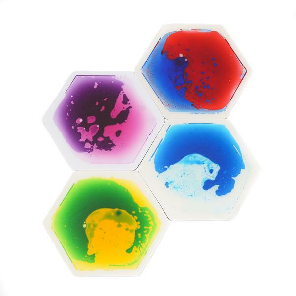 Sensoryczne płytki podłogowe hexagon