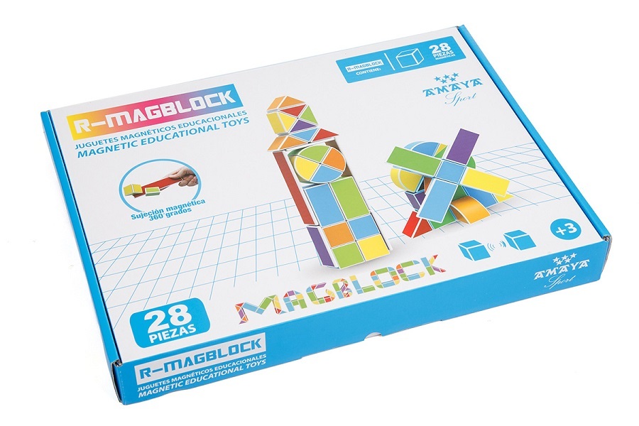 Klocki magnetyczne R-Magblock