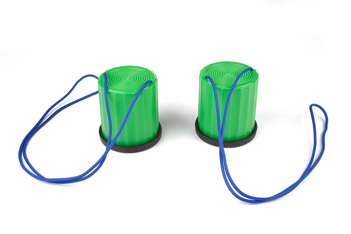 Szczudła dla dzieci wiaderka