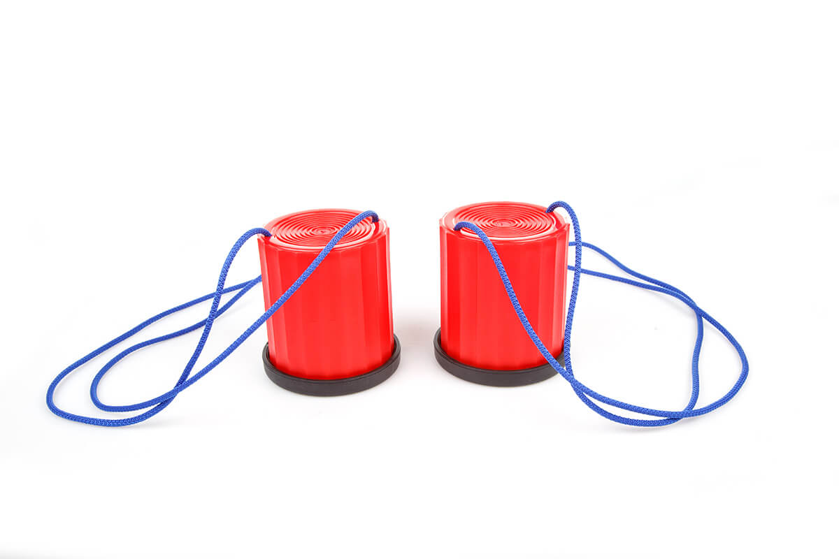 Szczudła dla dzieci wiaderka