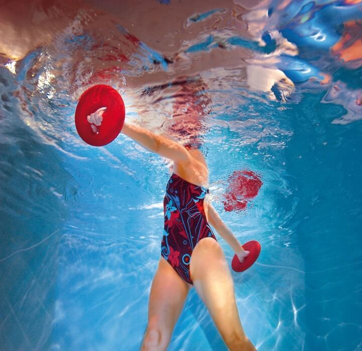 dyski do aqua aerobiku kolorowe beco