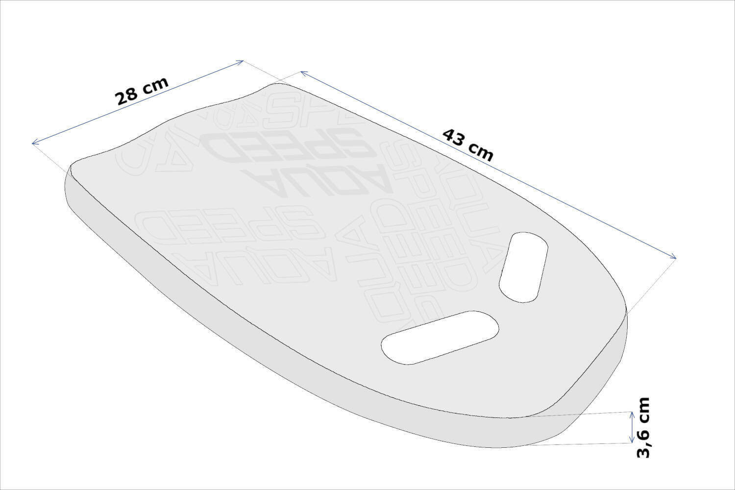 Aqua Speed deska do nauki pływania Wave