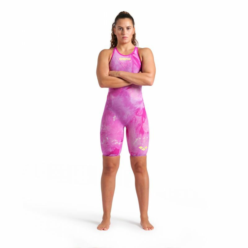 Arena Carbon Air2 strój startowy kneeskin Tie-Dye OB Ciclamyn