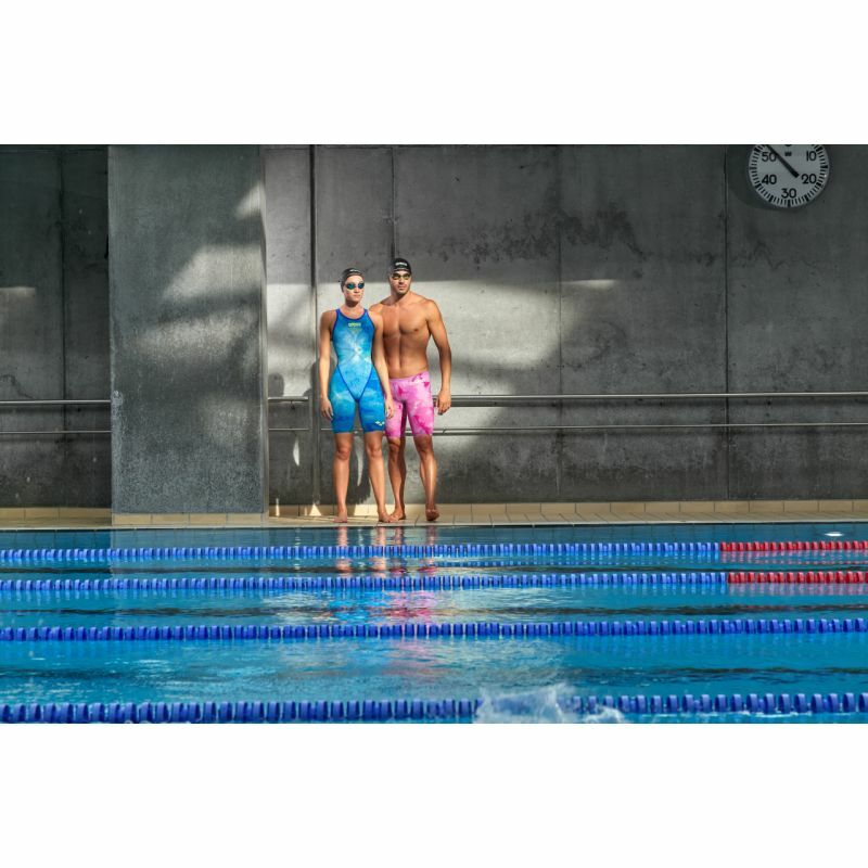 Arena Carbon Glide strój startowy damski kneeskin OB Tie-Dye