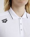 Arena koszulka unisex Polo Solid Cotton biała