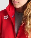 czerwona bluza arena rozpinana team hooded jacket