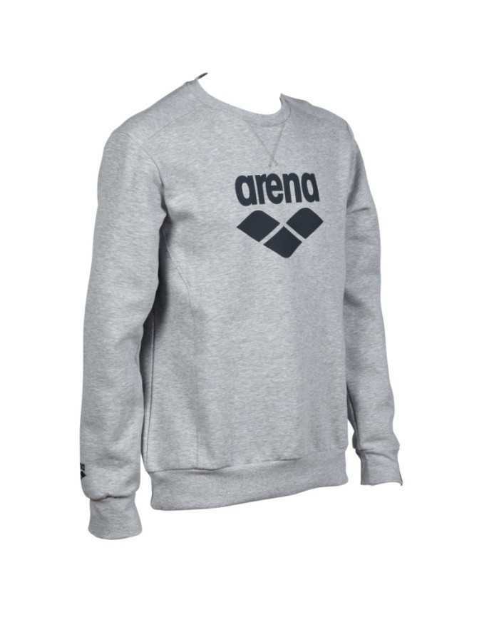 Arena bluza Crew Sweat Logo medium grey