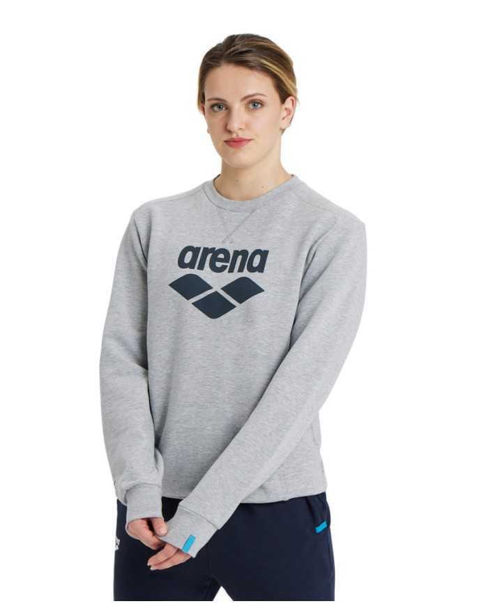Arena bluza Crew Sweat Logo medium grey