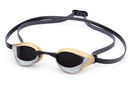 złote okulary pływackie arena cobra core