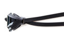 czarne okulary pływackie arena cobra core