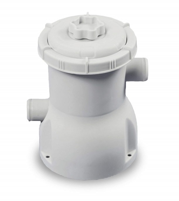 Basen ogrodowy stelażowy duzy z filtrem i kopułą w zestawie z drabinką exit toys