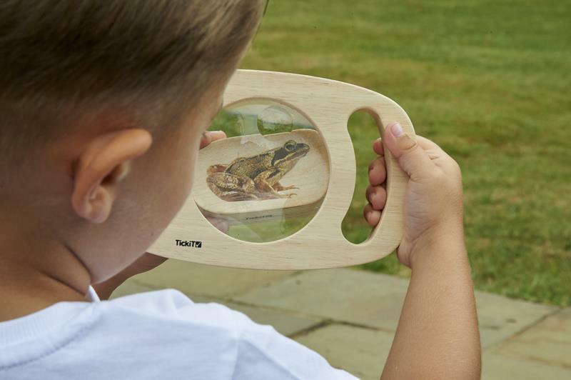 Lupa do eksploracji z wygodnymi uchwytami TickiT