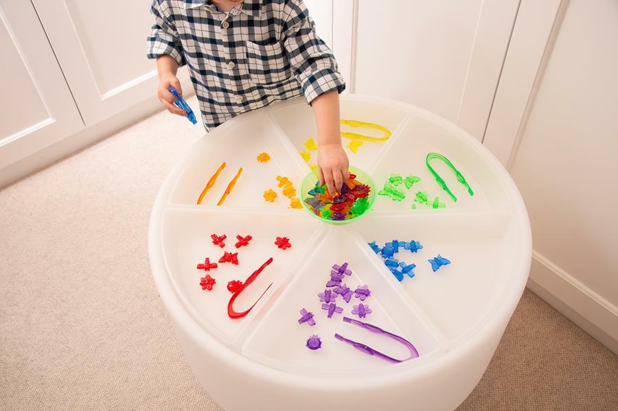 Tacki sortujące do stolików sensorycznych