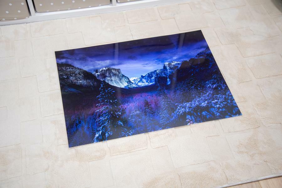 Mata do święcącego panelu LED Zimowa kraina