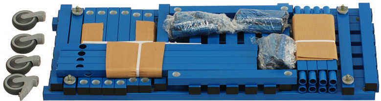 WÓZEK NA SPRZĘT BASENOWY 150 X 58,5 X 125 CM