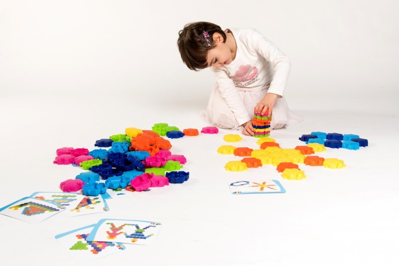 Klocki konstrukcyjne Hexagon 96