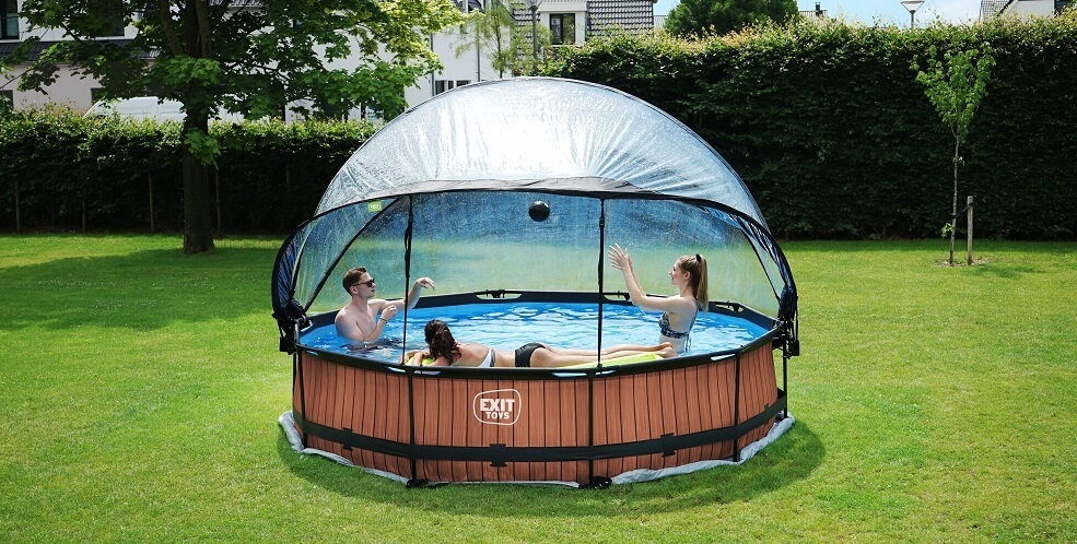 Exit pokrywa basenu kopuła termiczna 360 cm