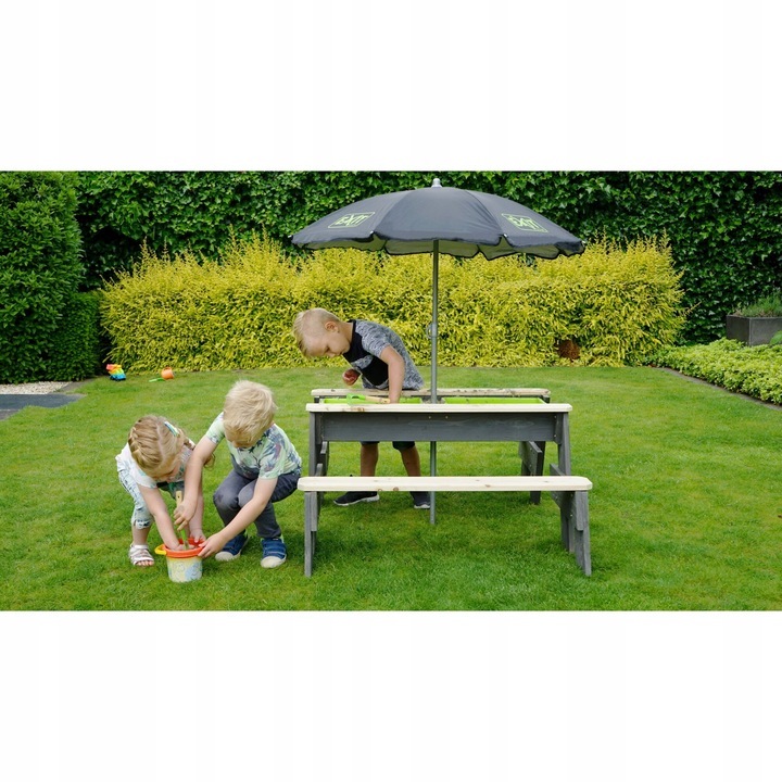 Exit stół do wody i piasku z parasolem