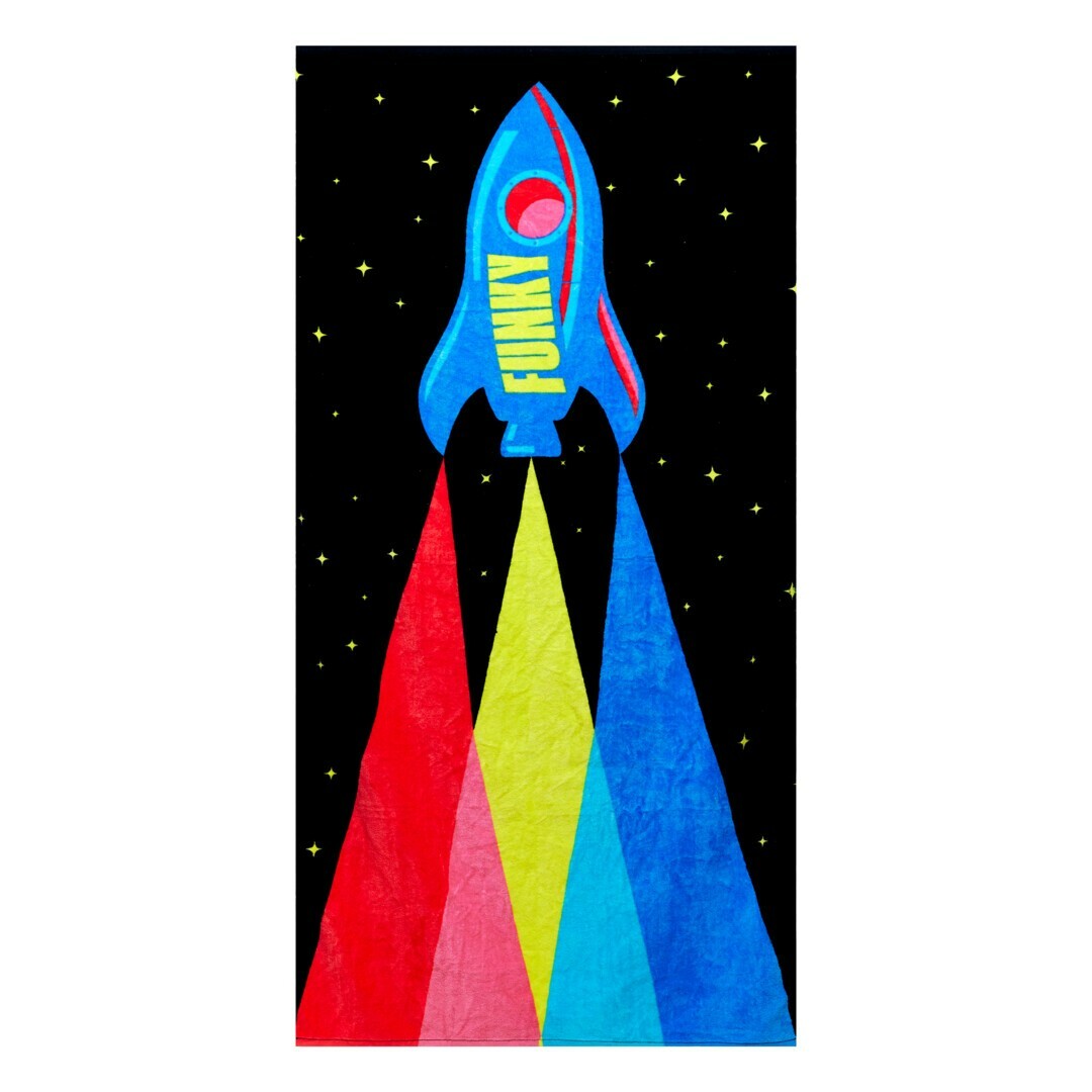 Funky bawełniany ręcznik Pocket Rocket 80x160 cm