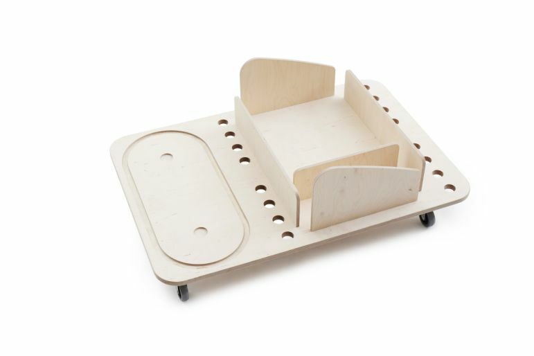 Gonge wózek do przechowywania toru Mini Parkour