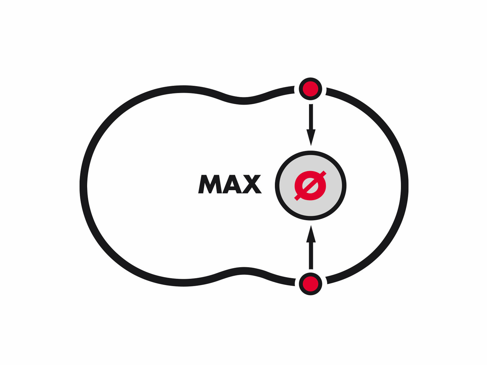 Gymnic Physio Activity Roll fasolka z kulkami