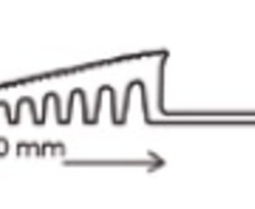 PLASTEX HERONRIB PVC KRAWĘDŹ ROLKA 5 CM x 10,1 M