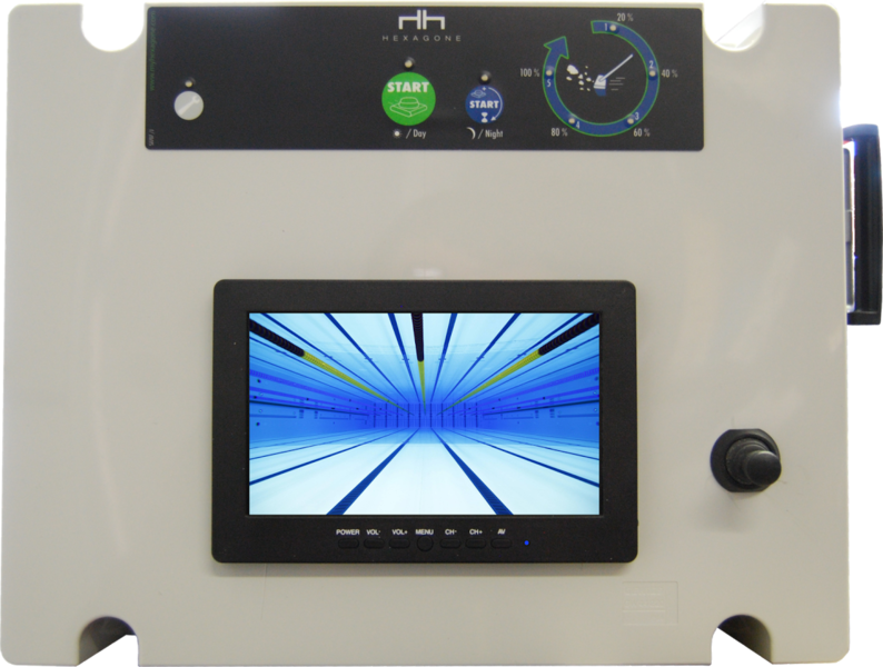 Hexagone odkurzacz publiczny z kamerą Chrono MP4 XL