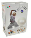 PIŁKA GIMNASTYCZNA FIT BALL ABS PERŁOWA