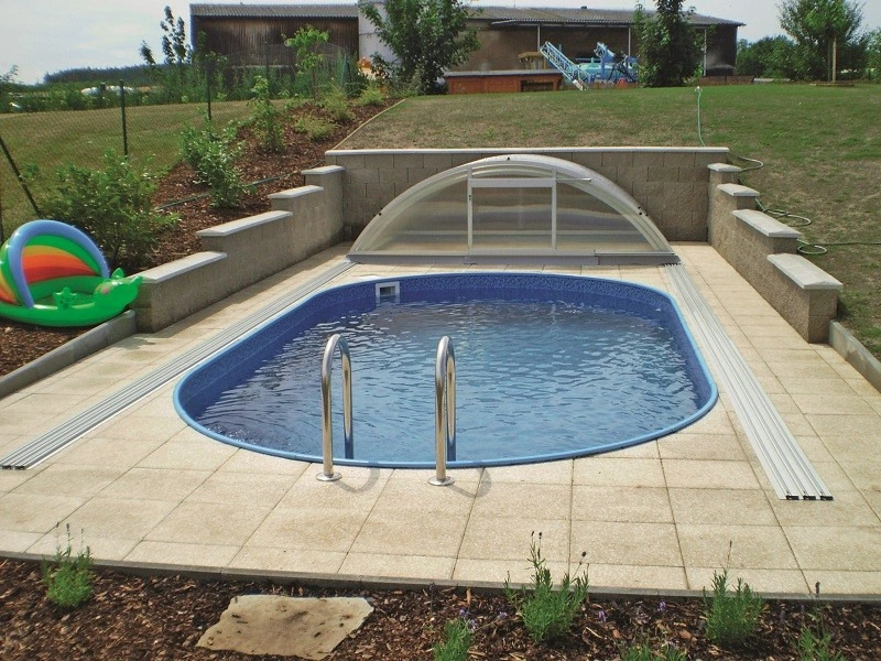 Basen stalowy Ibiza Mozaika 5,25x3,2 m