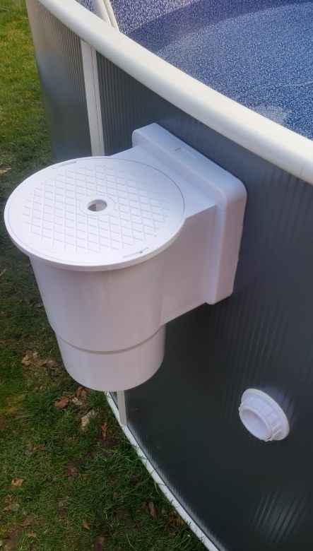 Skimmer AZURO do basenów rozporowych BIAŁY