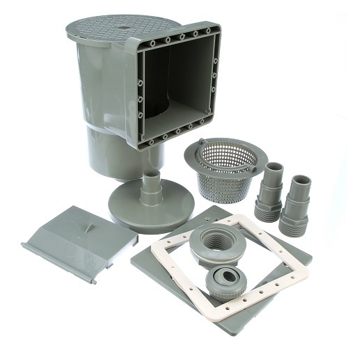 Skimmer z dyszą AZURO do basenów rozporowych GRAFIT