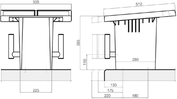 PATENTVERWAG SŁUPEK STARTOWY MODEL P2412