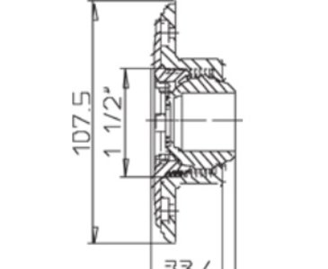 Dysza napływowa PerAqua Deluxe PT