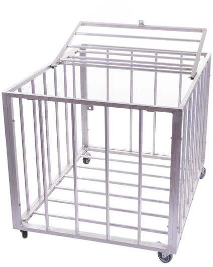 WÓZEK ALUMINIOWY NA SPRZET BASENOWY MINI