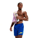 spodenki kapielowe speedo sport logo niebieskie