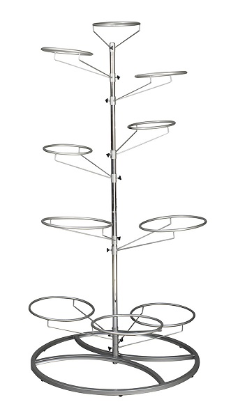 stojak na piłki gimnastyczne