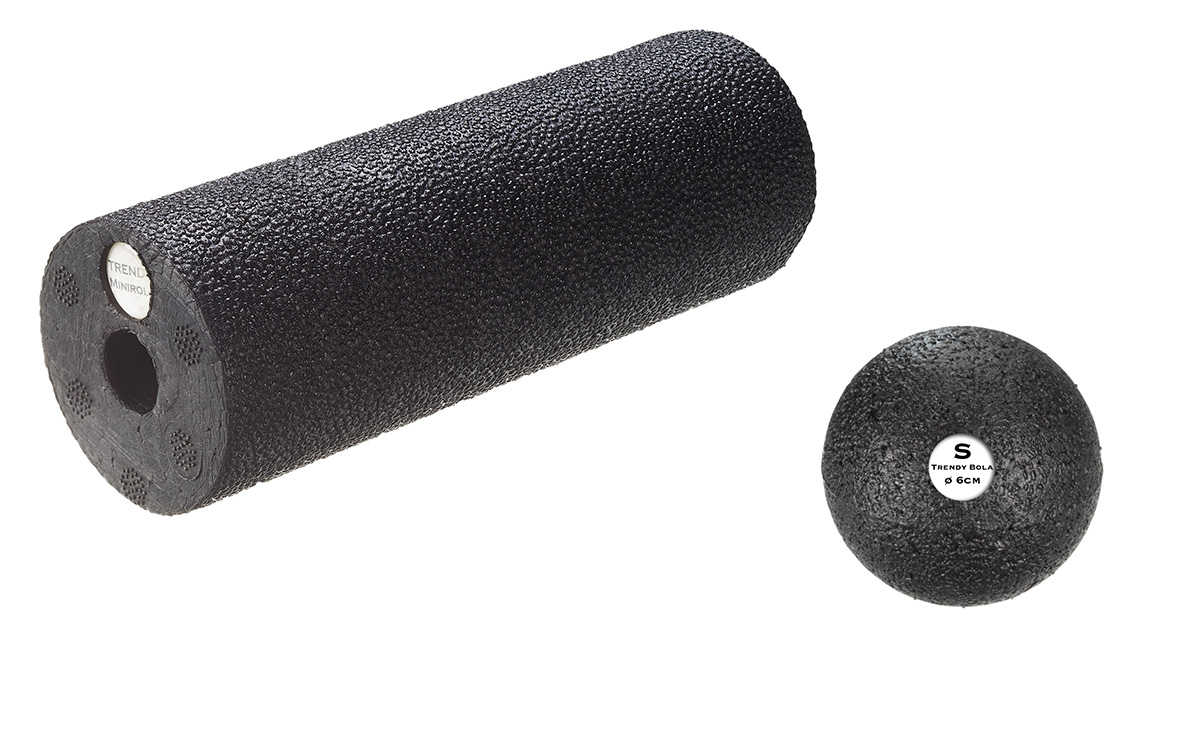 wałek i piłka do masażu
