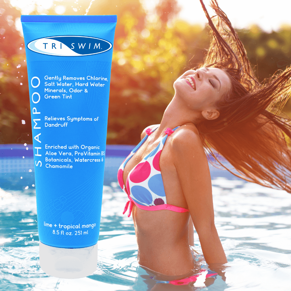 Triswim szampon neutralizujący chlor lime mango