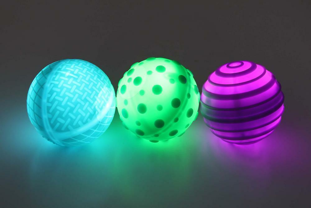 Zabawka sensoryczna Świecące piłki
