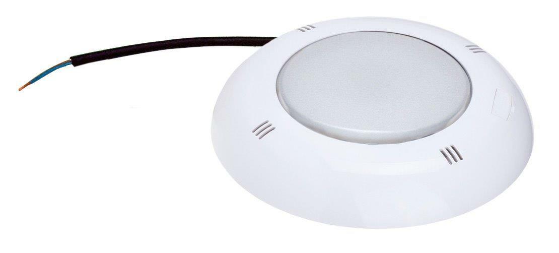 Lampa basenowa led biała bez niszy płaska