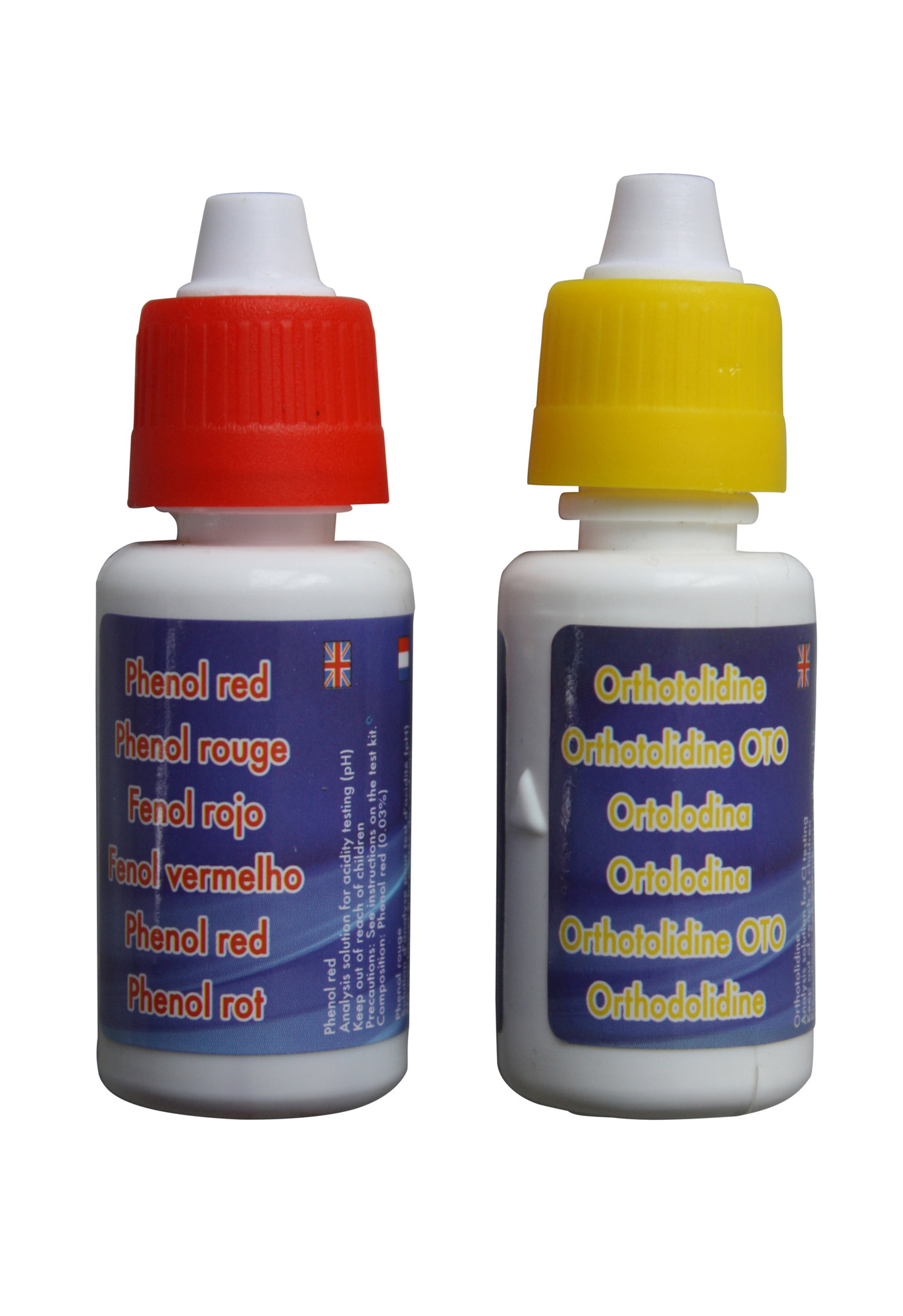 Kropelki do testera basenowego pH/Cl