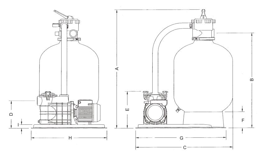 Zestaw filtracyjny AZUR z pompą Pentair FreeFlo
