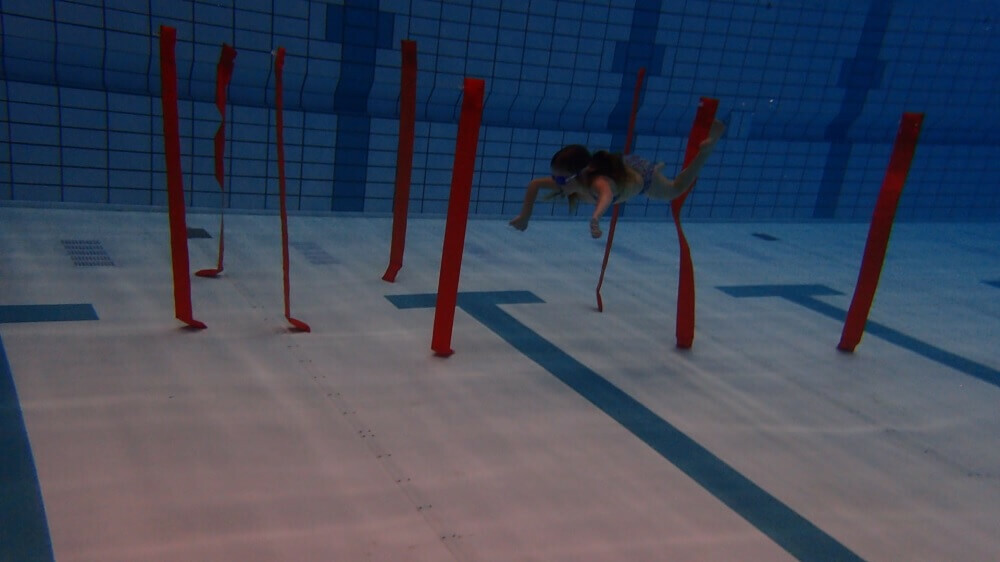 Podwodny slalom - zestaw 8 wstęg