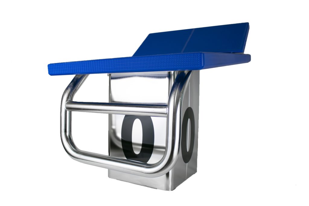 SŁUPEK STARTOWY NISKI TORINO Z PODNÓŻKIEM