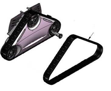 Zodiac CyclonX gąsienice kpl. 2 szt.