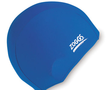 niebieski czepek treningowy zoggs deluxe