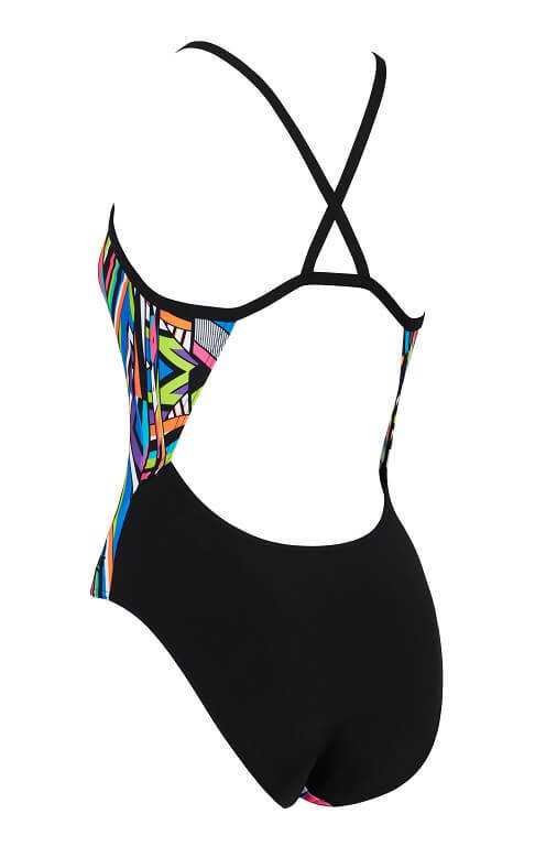 kostium kapielowy Zoggs stroj sportowy kapielowy kolorowy